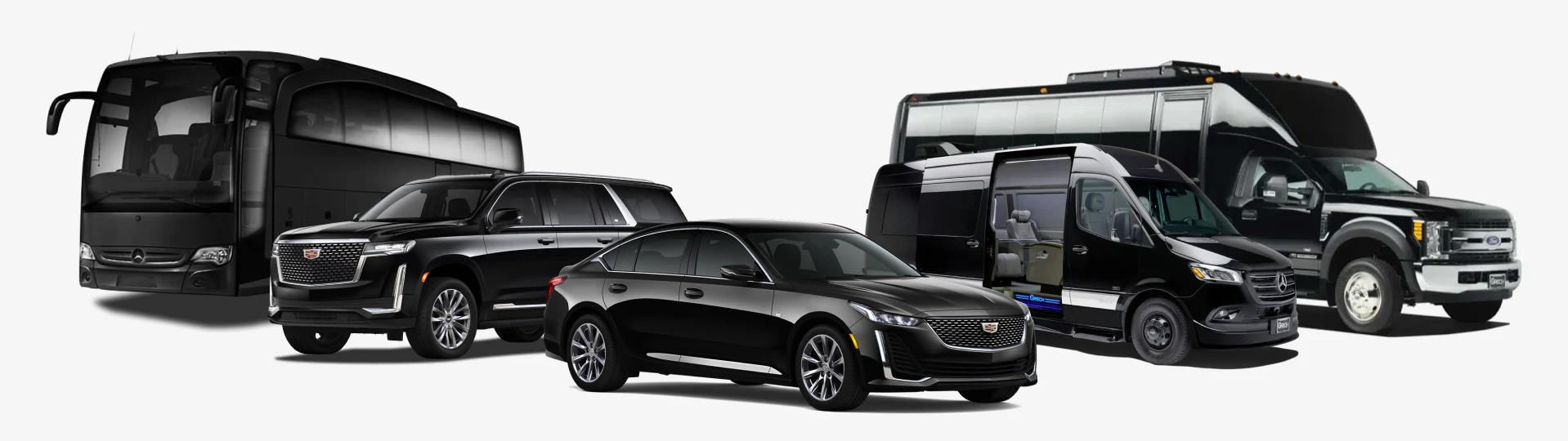 Luxury fleet by Angel City Limo in Los Angeles